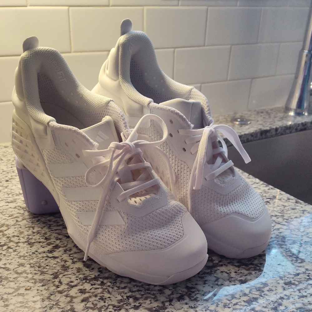 Adidas White Athletic Shoes
